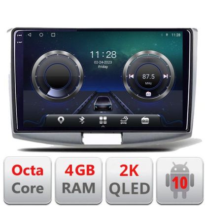 Navigatie VW PASSAT 2010-2015 Manual C-267 Android Octa Core Ecran 2K QLED GPS 4G 4+32GB 360 KIT-267+EDT-E410-2K