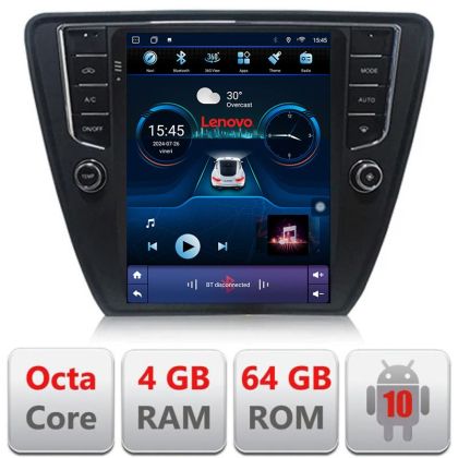 Navigatie Skoda Octavia 3,Qled 9.7",,8 Core 4+64 360 4G Hdd,4G,DSP,Carplay,Bluetooth