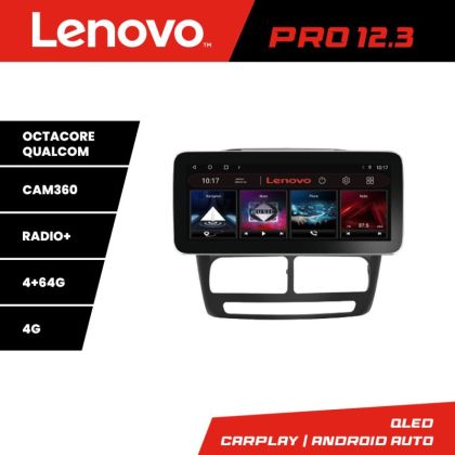 Navigatie Fiat Doblo 2010-2017 si Opel Combo 2010-2017 Lenovo PRO 4+64 12.3 inch qled android 4G DSP gps internet  Kit-DOBLO10 v1