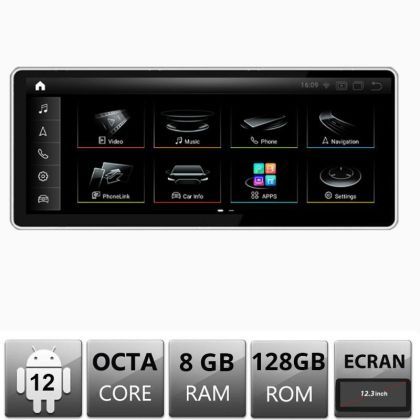 Navigatie Audi Q5 Concert Symphonie 2009-2014 Android Octa Core 8+128 12.3" 1920x720