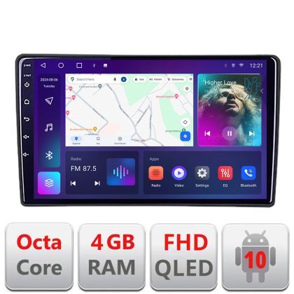 Navigatie Citroen Berlingo 2008-2018 B-berlingo Android Ecran QLED octa core 4+64 carplay android auto kit-berlingo+EDT-E309V3