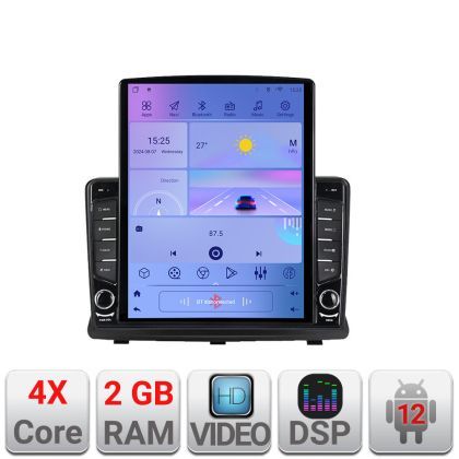 Navigatie Opel Antara K-019 ecran tip TESLA 9.7" cu Android Radio Bluetooth Internet GPS WIFI 2+32 DSP Quad Core