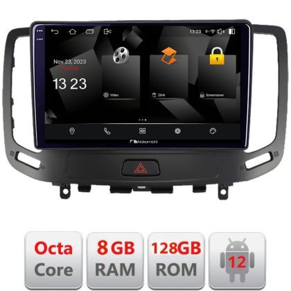 Navigatie Infiniti G35 G37 2006-2013 Android radio gps internet octa core 8+128 carplay android auto