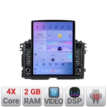 Navigatie Honda HR-V 2013-2018 Android radio gps internet quad core 2+32 ecran vertical 9.7" Kit-hr-v+EDT-E708