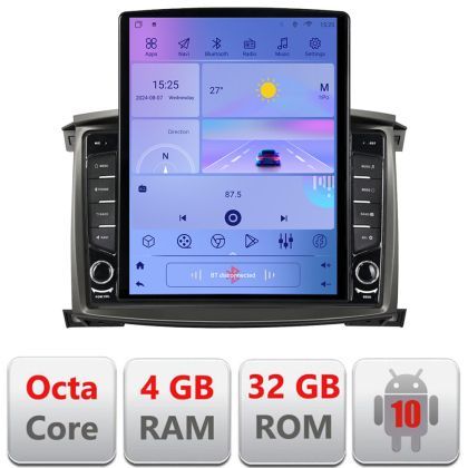 Navigatie Toyota Land Cruiser L100 2002-2006 Android radio gps internet Octa Core 4+64 LTE KIT-L105-automatic+EDT-E710