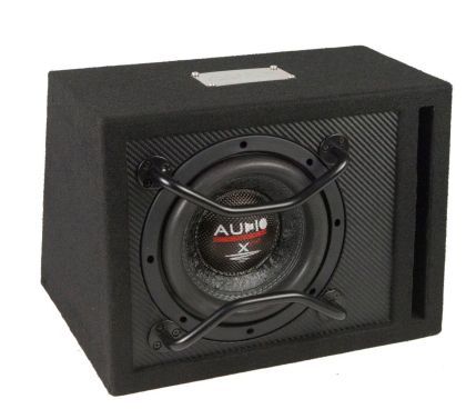 Subwoofer pasiv cu incinta 15L Audio System X 08 EVO BR, 400 watts, 2x2 ohm, 200 mm, 8", SPL bass reflex