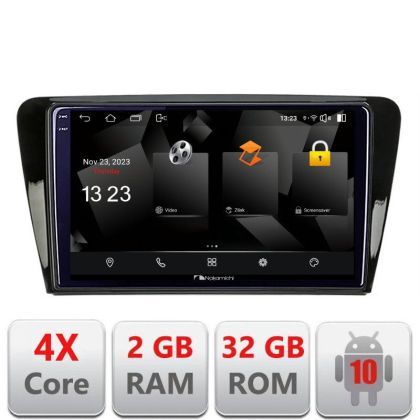 Navigatie Skoda Rapid Seat Toledo 2013+ Android Ecran 720P Quad Core 2+32 carplay android auto v1