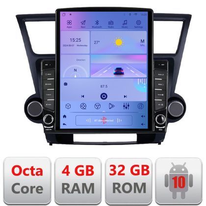 Navigatie Toyota Highlander 2007-2013 Android radio gps internet Octa Core 4+64 LTE Kit-highlander+EDT-E710