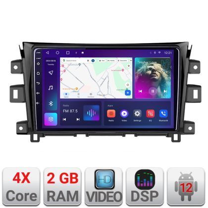 Navigatie NIssan Navara 2017- A-NAVARA17  2+32 GB Android Waze USB Navigatie Internet Youtube Radio