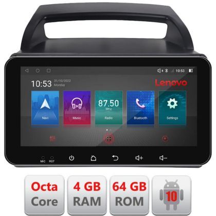 Navigatie Kia Carnival 2006-2014 Android radio gps internet Octa Core 4+64 LTE ecran de 10.33' wide KIT-carnival2006+EDT-E511-pro