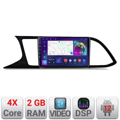 Navigatie Seat Leon MIB Quad Core A-306  2+32 GB Android Waze USB Navigatie Internet Youtube Radio