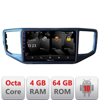 Navigatie dedicata Nakamichi VW Amarok Android Octa Core 720p 4+64 DSP 360 camera carplay android auto