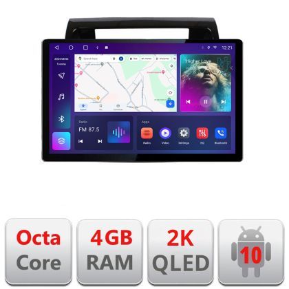 Navigatie dedicata Toyota LandCruiser 2008-2015 N-381 Edonav ecran 13" 2K 8 si 128 Android Waze USB Navigatie 4G 360 Toslink Youtu