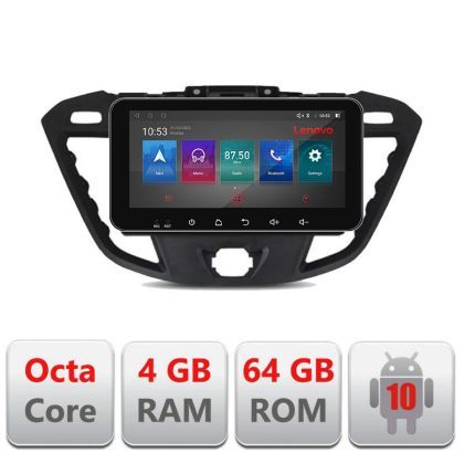 Navigatie Ford Transit Quad Core I-845 4+64 ecran 10.33" Android Waze USB Navigatie Internet Youtube Radio