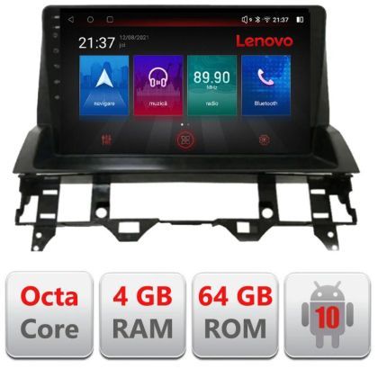 Navigatie Mazda 6 2004-2008 E-MZD6 Octa Core cu Android Radio Bluetooth Internet GPS WIFI DSP 4+64GB 4G