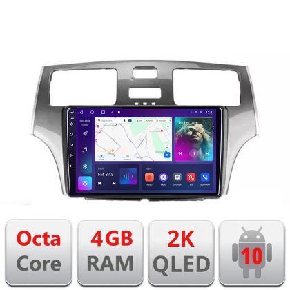 Navigatie Lexus ES intre anii 2001-2006 Android Octa Core Ecran 2K QLED GPS 4G 4+32GB 360 KIT-ES-2001+EDT-E409-2K