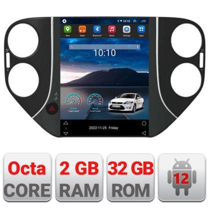 Navigatie tip Tesla VW Tiguan 2013-2016 radio gps internet 8Core 4G carplay android auto 2+32 kit-tesla-tiguan-14+EDT-