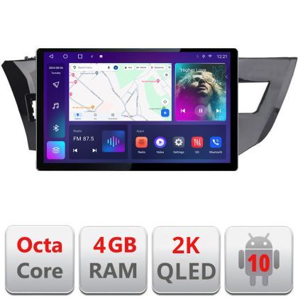 Navigatie dedicata Toyota Corolla 2013-2017 N-470 Edonav ecran 13" 2K 8 si 128 Android Waze USB Navigatie 4G 360 Toslink Youtube R