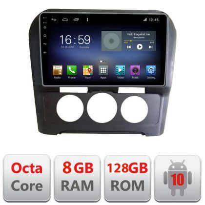 Navigatie Citroen C4 cu clima manuala 2015-2018 F-C4-AC Octa Core cu Android Radio Bluetooth Internet GPS WIFI DSP 8+1