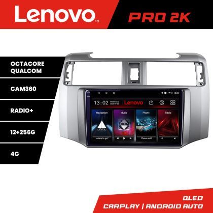 Navigatie Toyota 4runner 2009-2019 Android radio gps internet 8 core QLED 2K 12+256 360 Lenovo