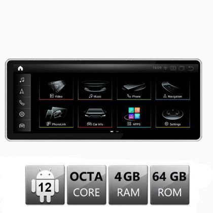 Navigatie Audi A6 C6 MMI2G 2005-2008 Android Octa Core 4+64 10.25" 1920x720