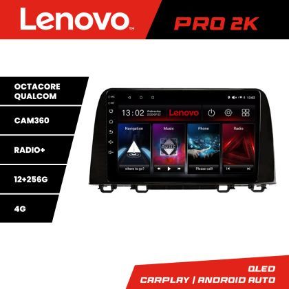 Navigatie Honda CRV 2016-2022 Lenovo Kit-CRV19 8 core QLED 2K 12+256 360 Android Waze USB Navigatie Internet Youtube Radio