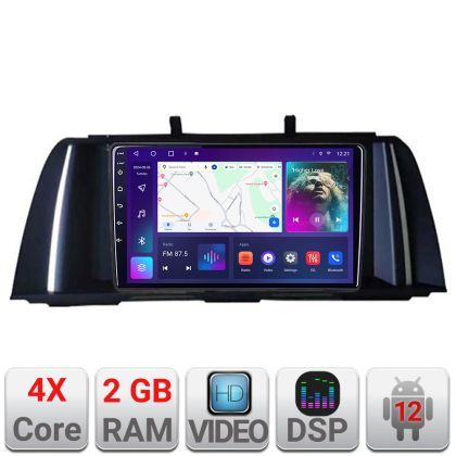 Navigatie Seria 5 F10 2010-2012 CIC  2+32 GB Android Waze USB Navigatie Internet Youtube Radio Kit-f10-cic+EDT-E209