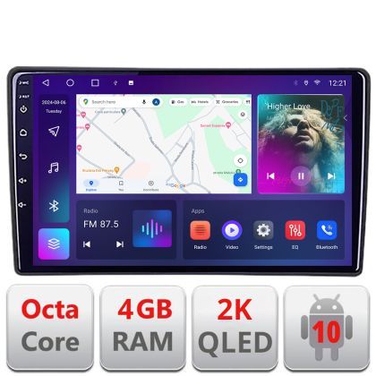 Navigatie Toyota Android ecran Qled 2K Octa core 4+32 Kit-toyota-universal+EDT-E409-2K