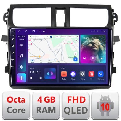 Navigatie Suzuki Celerio 2014-2021 Android radio gps internet quad core 4+64 carplay android auto KIT-celerio+EDT-E309v3