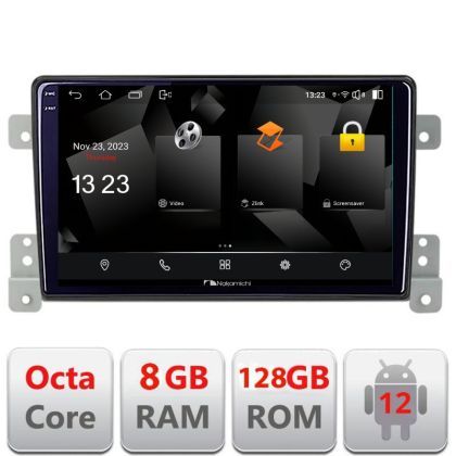 Navigatie Suzuki Grand Vitara Old Quad Core 5960Pro-053 Android Octa Core Qualcomm 2K Qled 8+128 DTS DSP 360 4G Optical