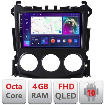 Navigatie Nissan 370Z 2008-2012 Android radio gps internet quad core 4+64 carplay android auto KIT-370Z+EDT-E309v3