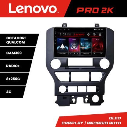 Navigatie Ford Mustang 2015-2020 Lenovo Kit-MUSTANG 8 core QLED 2K 8+256 360 Android Waze USB Navigatie Internet Youtube Radio