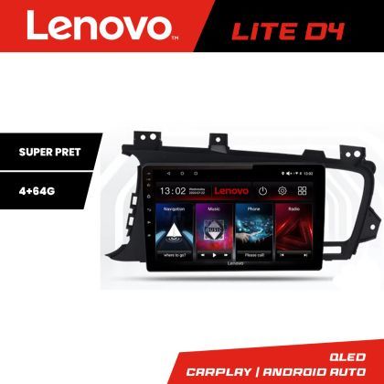 Navigatie Kia Optima 2011-2013 Lenovo Kit-091 4+64 GB Android Waze USB Navigatie Internet Youtube Radio