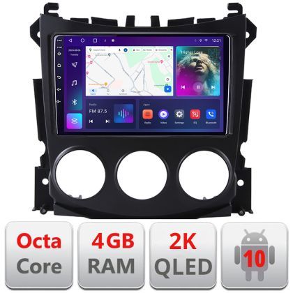 Navigatie Nissan 370Z 2008-2012 Android ecran Qled 2K Octa core 4+32 KIT-370Z+EDT-E409-2K