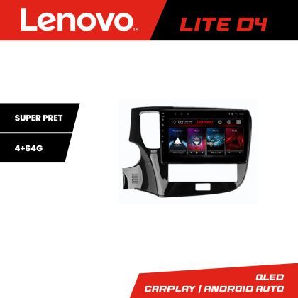 Navigatie Mitsubishi Oultander 2020- Lenovo Kit-1230-20 4+64 GB Android Waze USB Navigatie Internet Youtube Radio