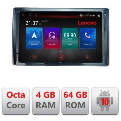 Navigatie Toyota 2DIN E-TY2DIN Octa Core cu Android Radio Bluetooth Internet GPS WIFI DSP 4+64GB 4G