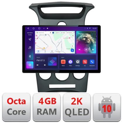 Navigatie dedicata Edonav Kia Carens 2006-2012 clima automata, Ecran 2K QLED 13",Octacore,4Gb RAM,32Gb Hdd,4G,360,DSP,Carplay,Bluetooth