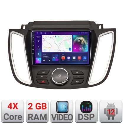 Navigatie Ford Kuga 2015-2020 SYNC2 si SYNC3  2+32 GB Android Waze USB Navigatie Internet Youtube Radio Kit-kuga+EDT-E