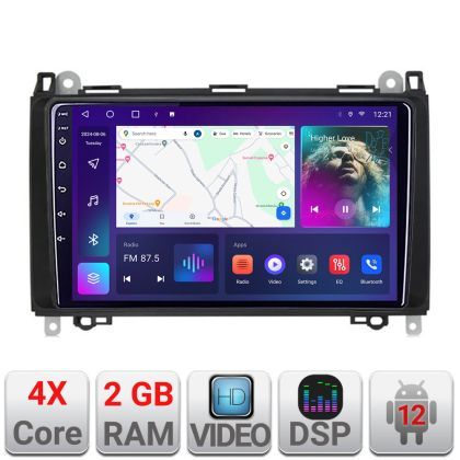 Navigatie Mercedes VW A-068  2+32 GB Android Waze USB Navigatie Internet Youtube Radio