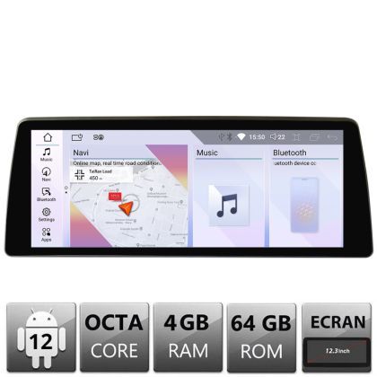 Navigatie BMW Seria 3 F30 2011-2015 NBT Android ecran 10.25" 4+64 4G BT