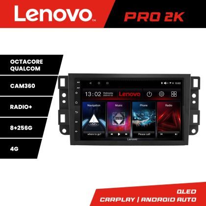 Navigatie Chevrolet Captiva Lenovo Kit-020 8 core QLED 2K 8+256 360 Android Waze USB Navigatie Internet Youtube Radio