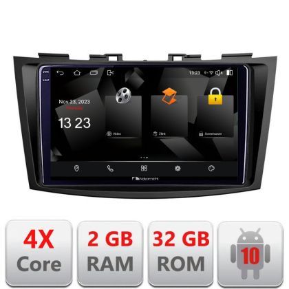 Navigatie Suzuki Swift 2010-2017 5230-179 Android Ecran 720P Quad Core 2+32 carplay android auto