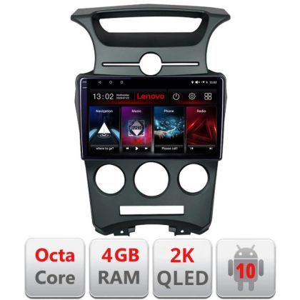 Navigatie Kia Carens 2006-2012 clima automata , Octacore Qualcomm, 4Gb RAM, 64Gb Hdd, 4G, Qled 2K, DSP, Carplay, Bluetooth