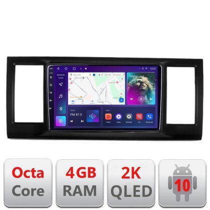 Navigatie VW Caravelle 2015- C-caravelle Android Octa Core Ecran 2K QLED GPS 4G 4+32GB 360 KIT-caravelle+EDT-E409-2K