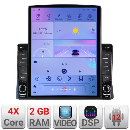 Navigatie Jeep Grand Cherokee 2004-2007 Android radio gps internet quad core 2+32 ecran vertical 9.7" Kit-cherokee-2007+EDT-E708