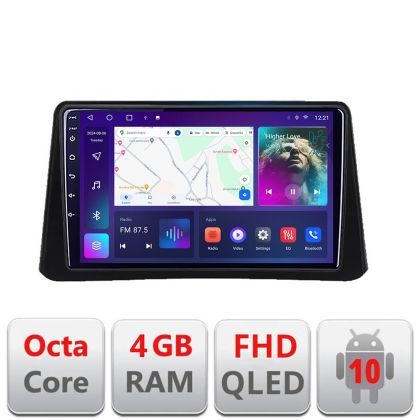 Navigatie Opel Mokka 2012-2016 B-MOKKA1 Android Ecran QLED octa core 4+64 carplay android auto KIT-MOKKA1+EDT-E309V3 v1