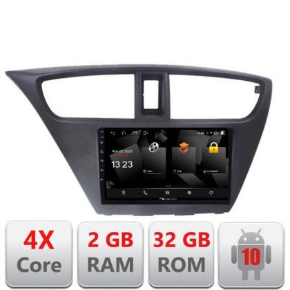 Navigatie Honda Civic 2012-2016 5230-CIVIC Android Ecran 720P Quad Core 2+32 carplay android auto