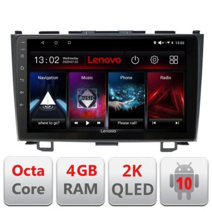 Navigatie Honda CR-V 2006-2012 L-009, Octacore, 4Gb RAM, 64Gb Hdd, 4G, QLED 2K, DSP, Carplay, Bluetooth