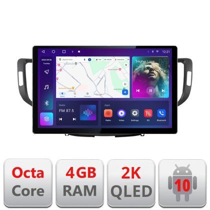 Navigatie dedicata Honda Accord 2008-2012 N-8951 Edonav ecran 13" 2K 8 si 128 Android Waze USB Navigatie 4G 360 Toslink Youtube Ra