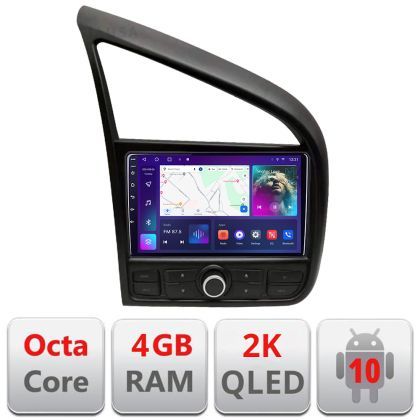 Navigatie Audi R8 2006-2014 Android ecran Qled 2K Octa core 4+32 KIT-r8+EDT-E409-2K